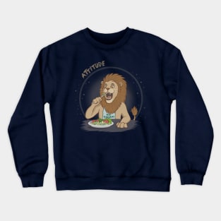 ATTITUDE: go vegan! Crewneck Sweatshirt